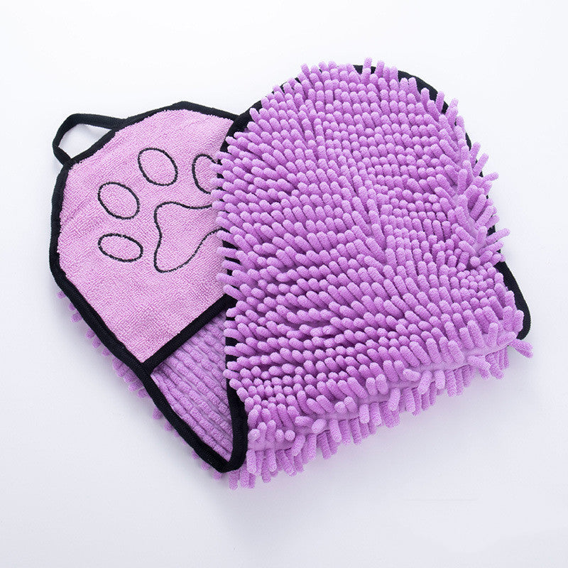 Super Absorbent Pet Bath Towel – Quick-Drying Microfiber Dog & Cat Bathrobe