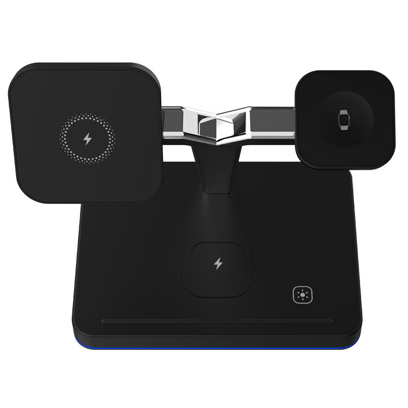 3-in-1 Wireless Charging Magnetic Stand β Power Up Effortlessly