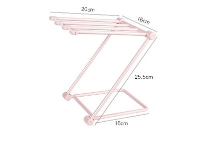 Foldable Dishcloth Shelf – Space-Saving Kitchen Organizer