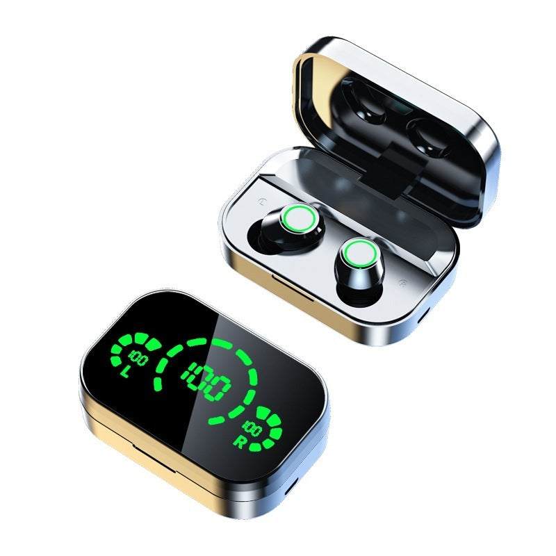 YD03 TWS Wireless Earbuds with LED Display & Breathing Light