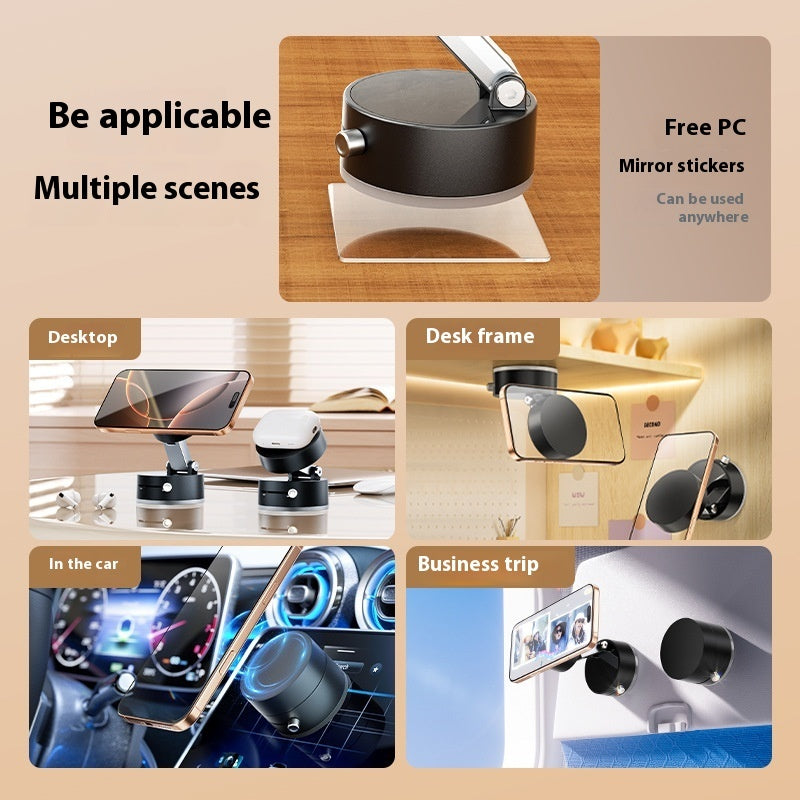 Foldable Magnetic Vacuum Car Phone Holder β Hands-Free Navigation for Smartphones