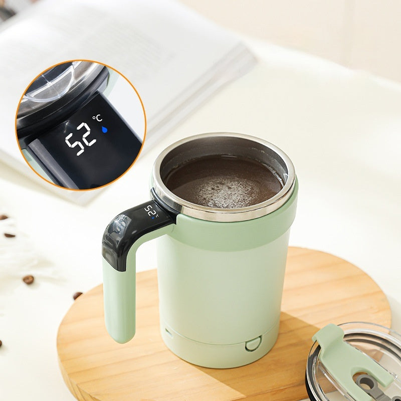 Automatic Stainless Steel Self-Stirring Coffee Mug
