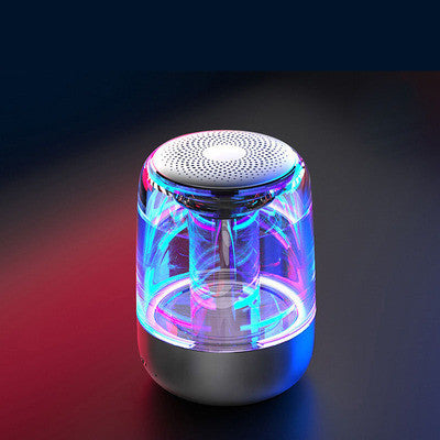 Portable Bluetooth Speaker – Powerful Bass & LED Light Effects