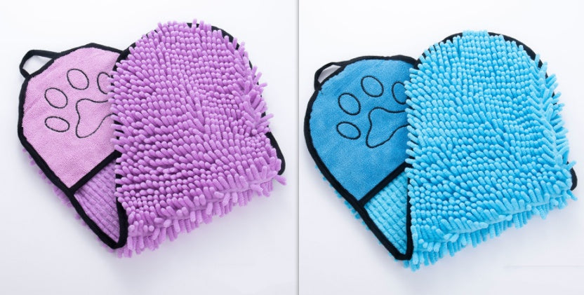 Super Absorbent Pet Bath Towel – Quick-Drying Microfiber Dog & Cat Bathrobe