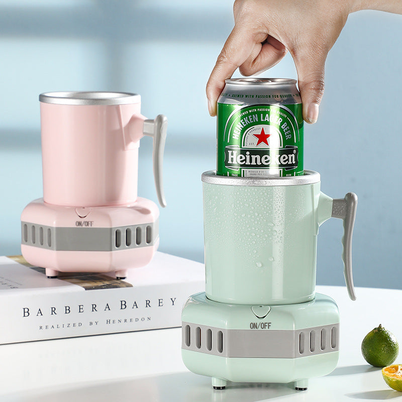 Dual-use Mini Ice Cooling Cup – Quick Cooling for Beverages at Home, Office, or on the Go