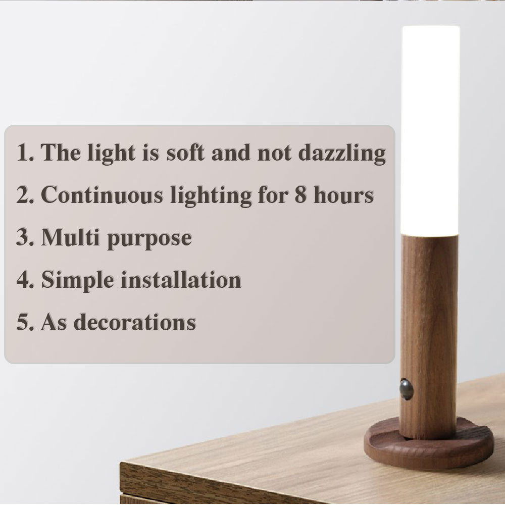 Auto LED Magnetic Wireless Night Light – Smart & Stylish Illumination