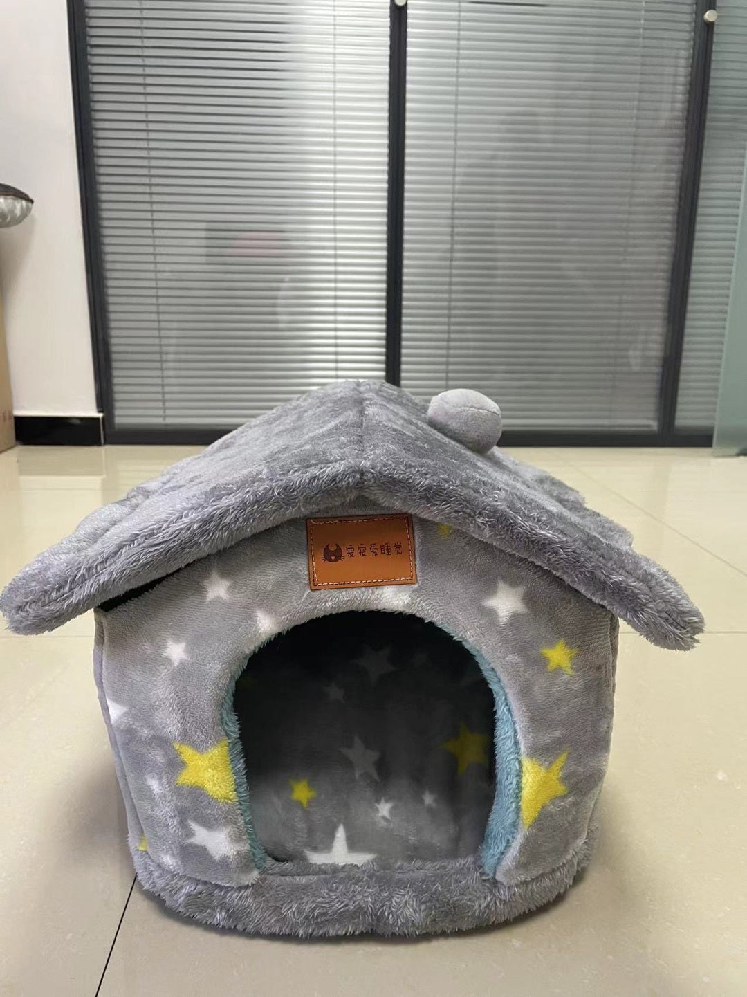 Foldable Dog House & Cat Bed – Cozy Winter Pet Nest