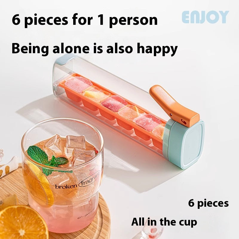 Ice Cube Mold – One-Touch Release Ice Tray with Storage Box