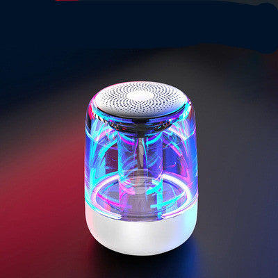 Portable Bluetooth Speaker – Powerful Bass & LED Light Effects