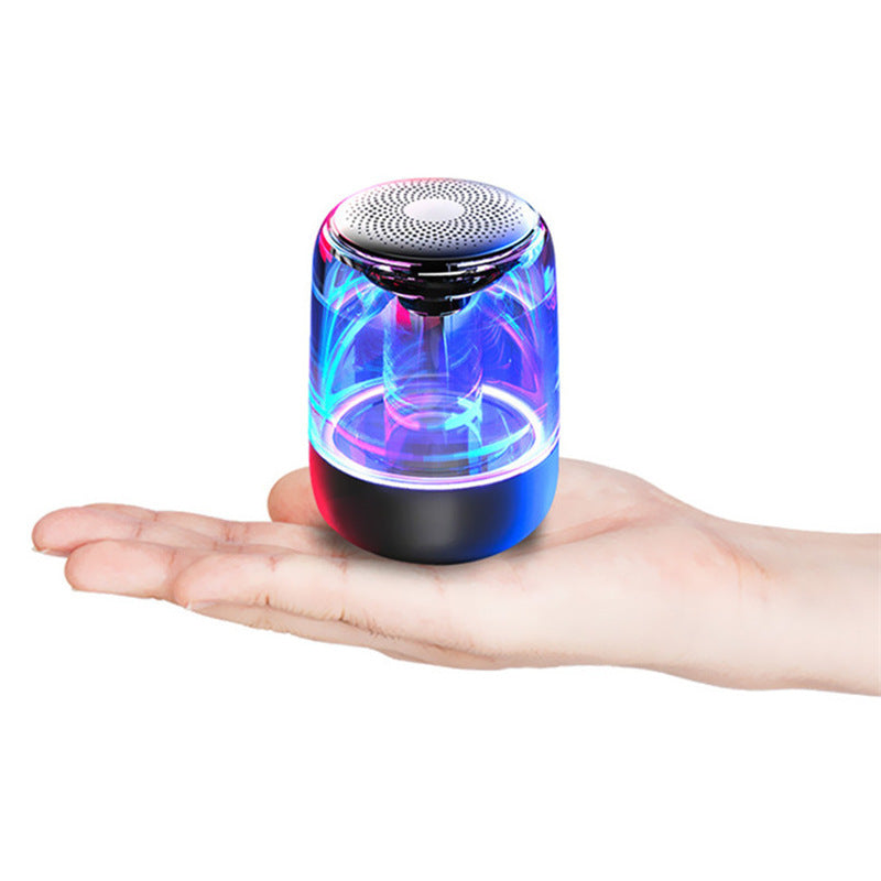 Portable Bluetooth Speaker – Powerful Bass & LED Light Effects