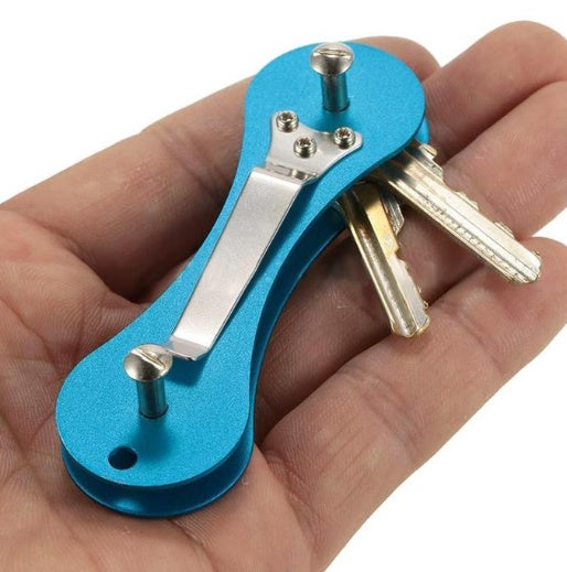 Aluminum Key Holder Organizer – Compact & Secure Key Management