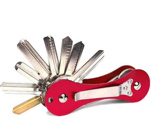 Aluminum Key Holder Organizer – Compact & Secure Key Management