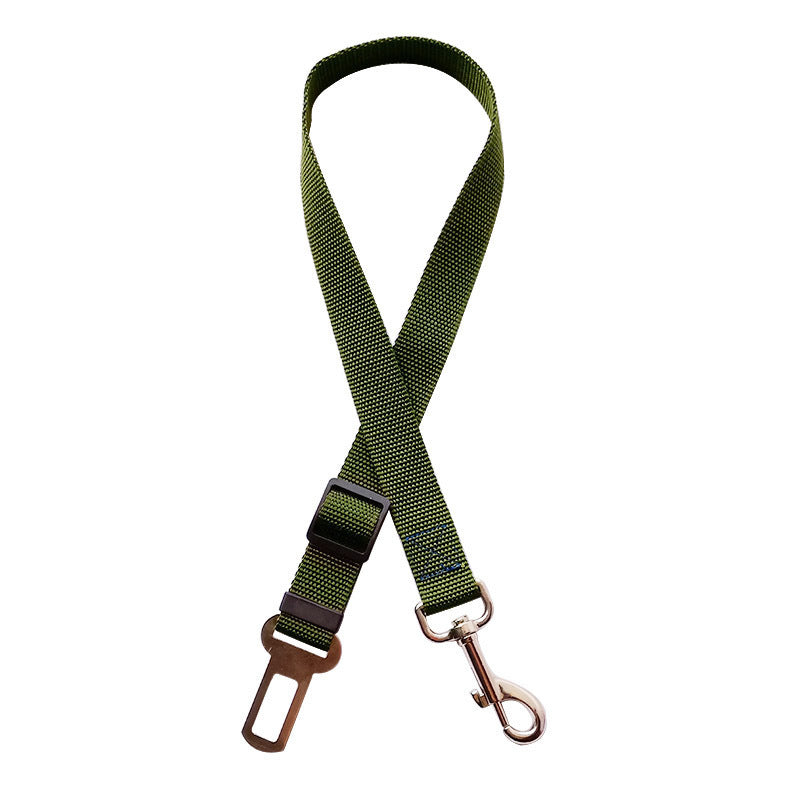 Adjustable Pet Car Seat Belt – Safety Harness for Dogs & Cats