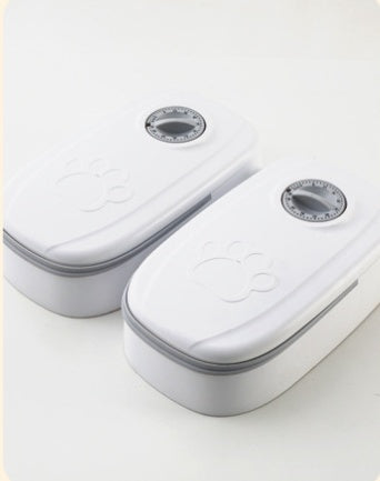 Automatic Pet Feeder & Water Dispenser – 2-in-1 Gravity Feeding System