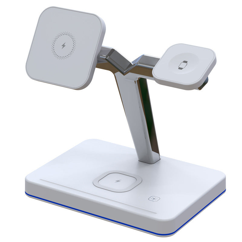 3-in-1 Wireless Charging Magnetic Stand – Power Up Effortlessly