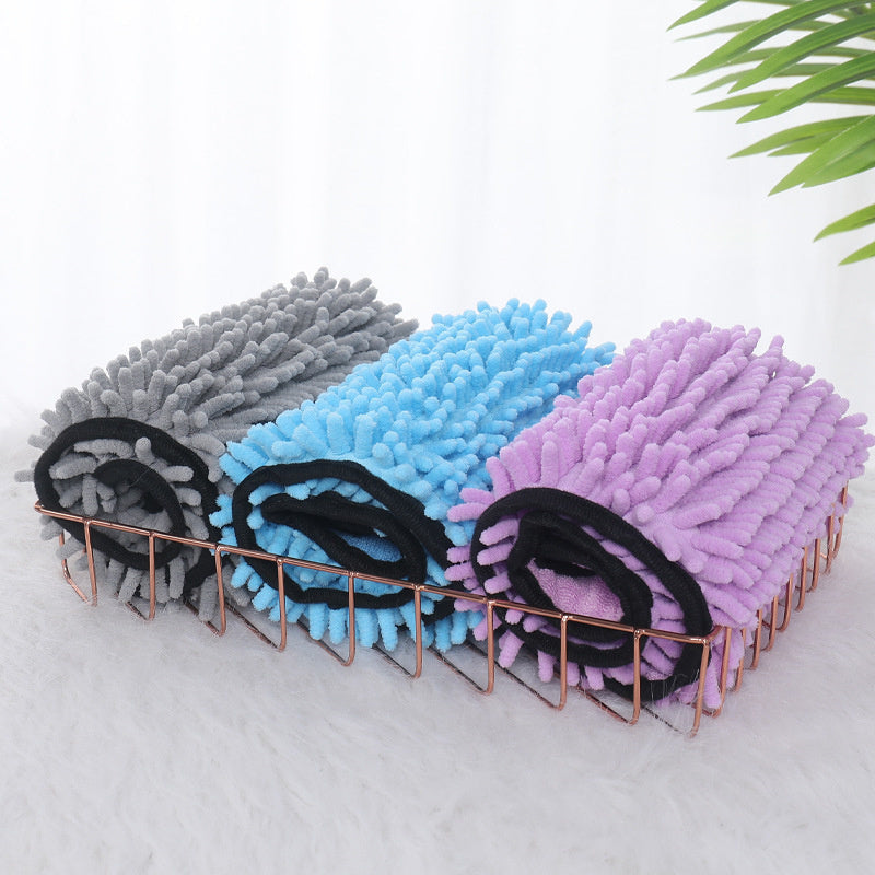 Super Absorbent Pet Bath Towel – Quick-Drying Microfiber Dog & Cat Bathrobe
