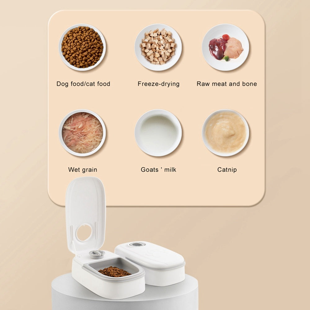 Automatic Pet Feeder & Water Dispenser – 2-in-1 Gravity Feeding System