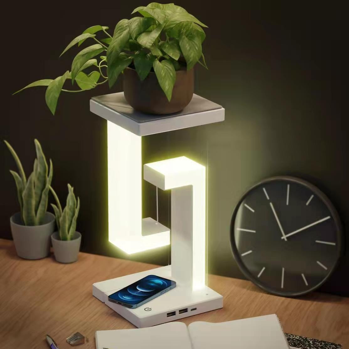 Creative Wireless Charging Suspension Table Lamp – Modern & Functional Illumination