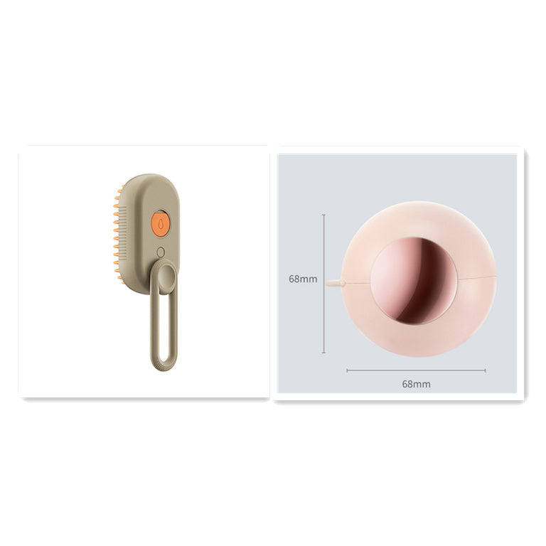 3-in-1 Electric Steam Pet Grooming Brush – Gentle, Effective, and Mess-Free