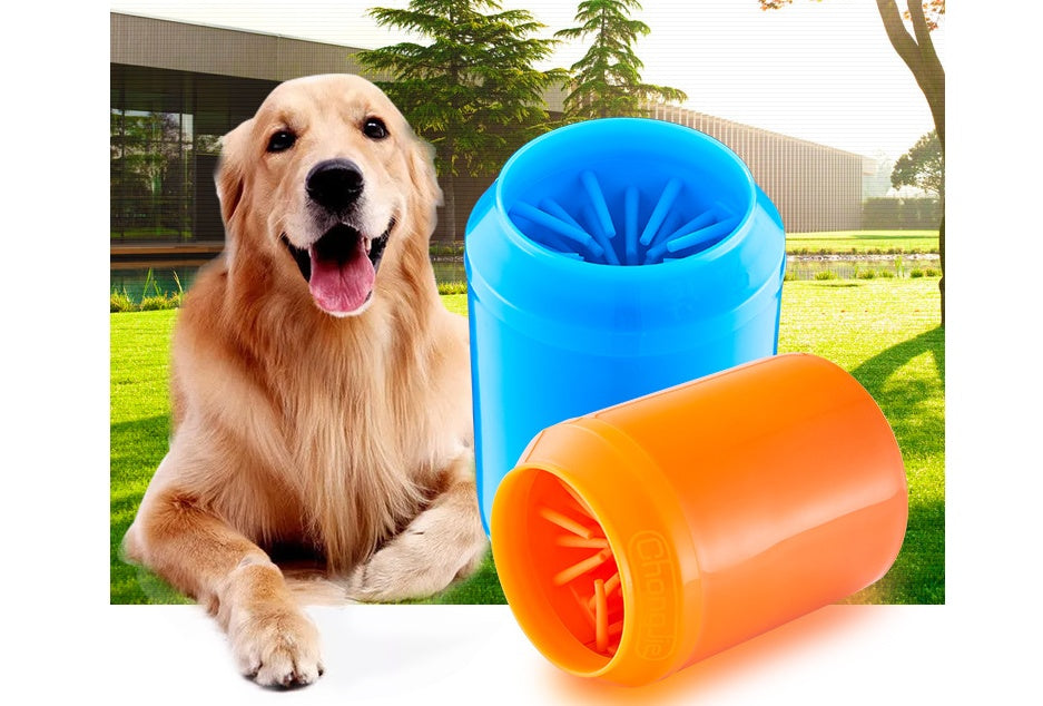 Pet Foot Washing Cup – Effortless Paw Cleaning for Dogs