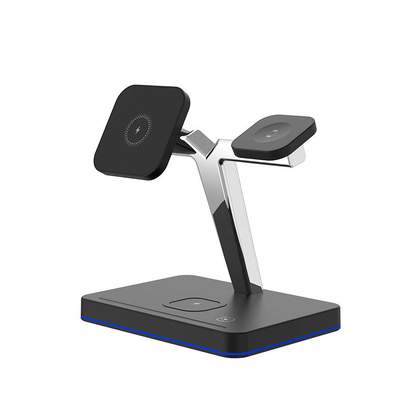 3-in-1 Wireless Charging Magnetic Stand – Power Up Effortlessly