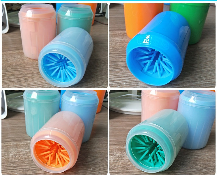 Pet Foot Washing Cup – Effortless Paw Cleaning for Dogs