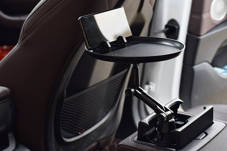 Adjustable Car Cup Holder & Food Tray – The Ultimate In-Car Dining Solution