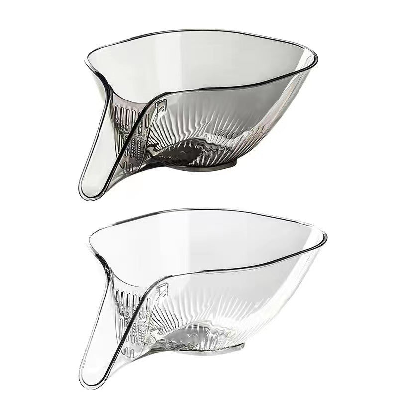 Household Self-Draining Dish & Fruit Washing Basin – Convenience Meets Functionality