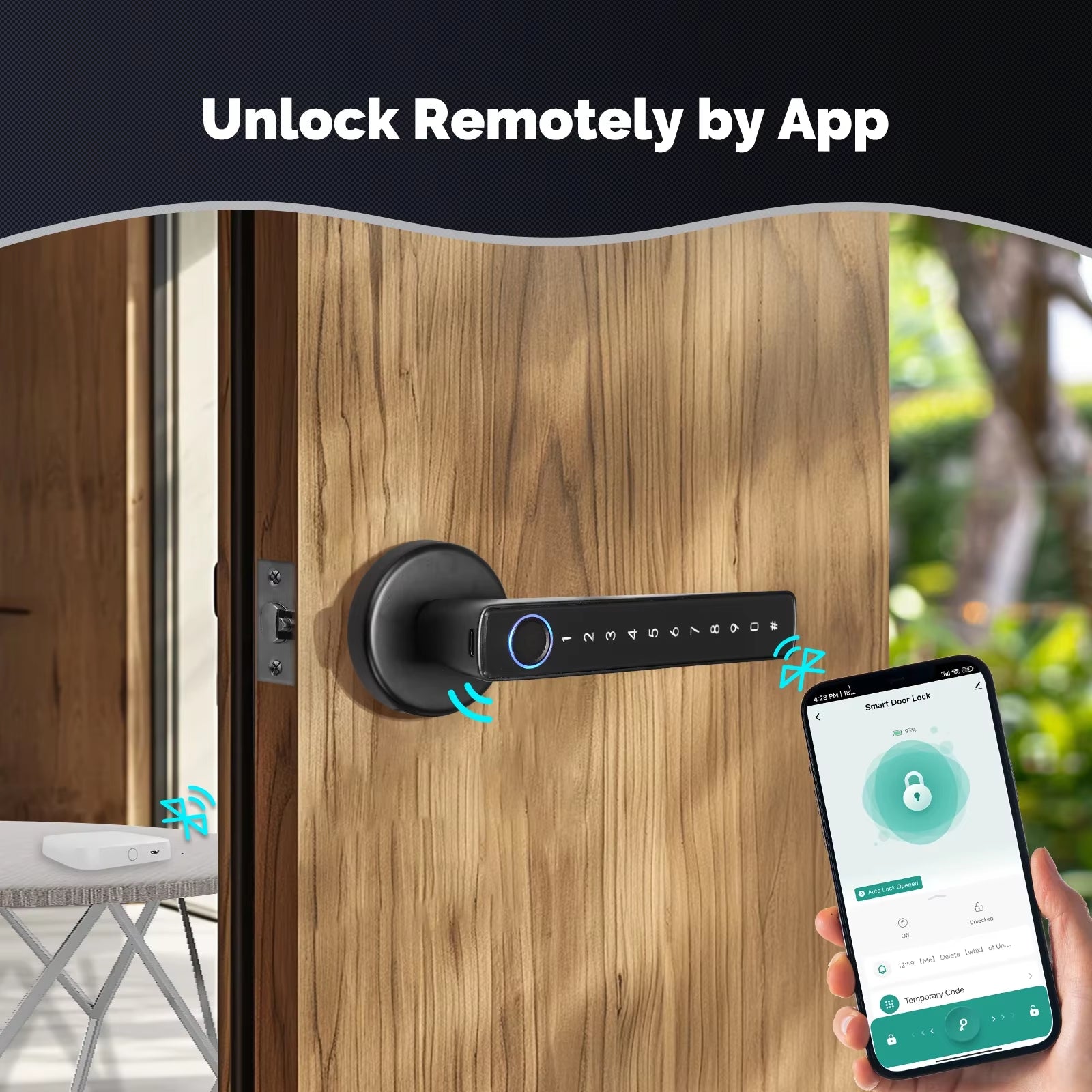 Tuya Smart Fingerprint Door Lock 