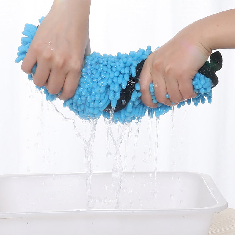 Super Absorbent Pet Bath Towel – Quick-Drying Microfiber Dog & Cat Bathrobe