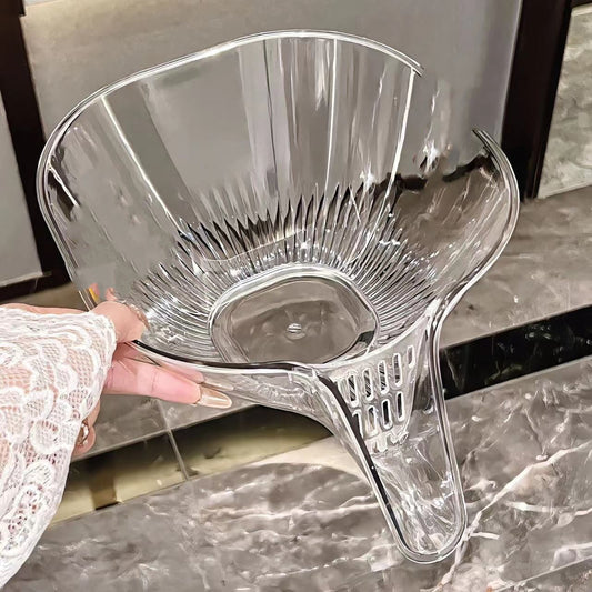 Household Self-Draining Dish & Fruit Washing Basin – Convenience Meets Functionality