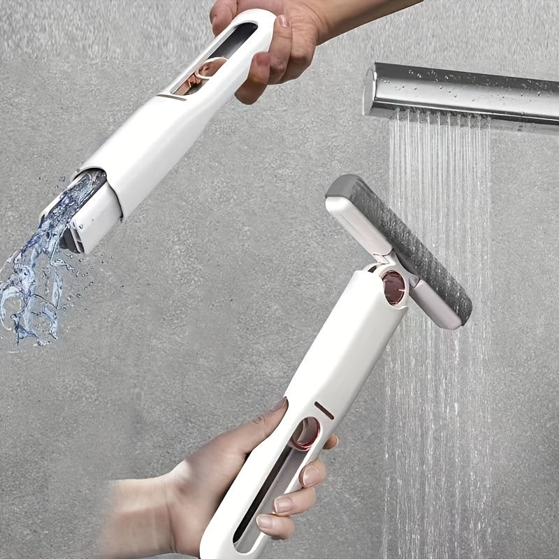 Portable Self-Squeezing Mini Mop – Effortless, Compact & Multi-Purpose Cleaning