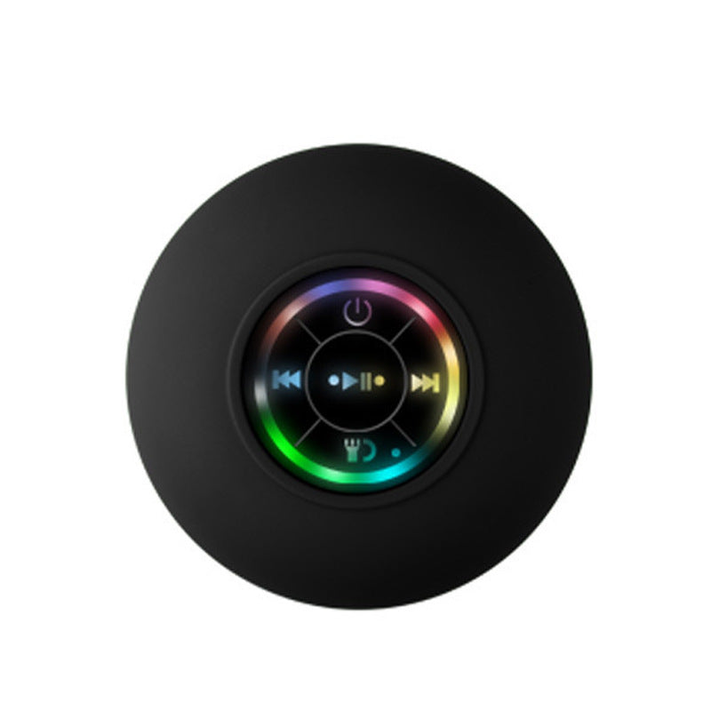 Large Suction Cup Waterproof Bluetooth Audio with Light