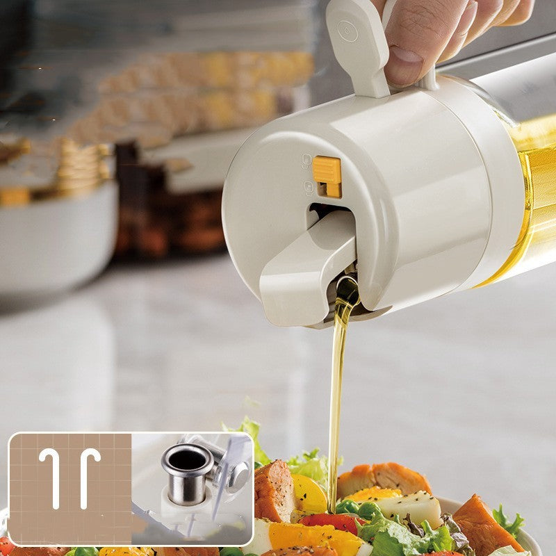 2-in-1 Oil Sprayer Bottle – BBQ & Cooking Oil Dispenser
