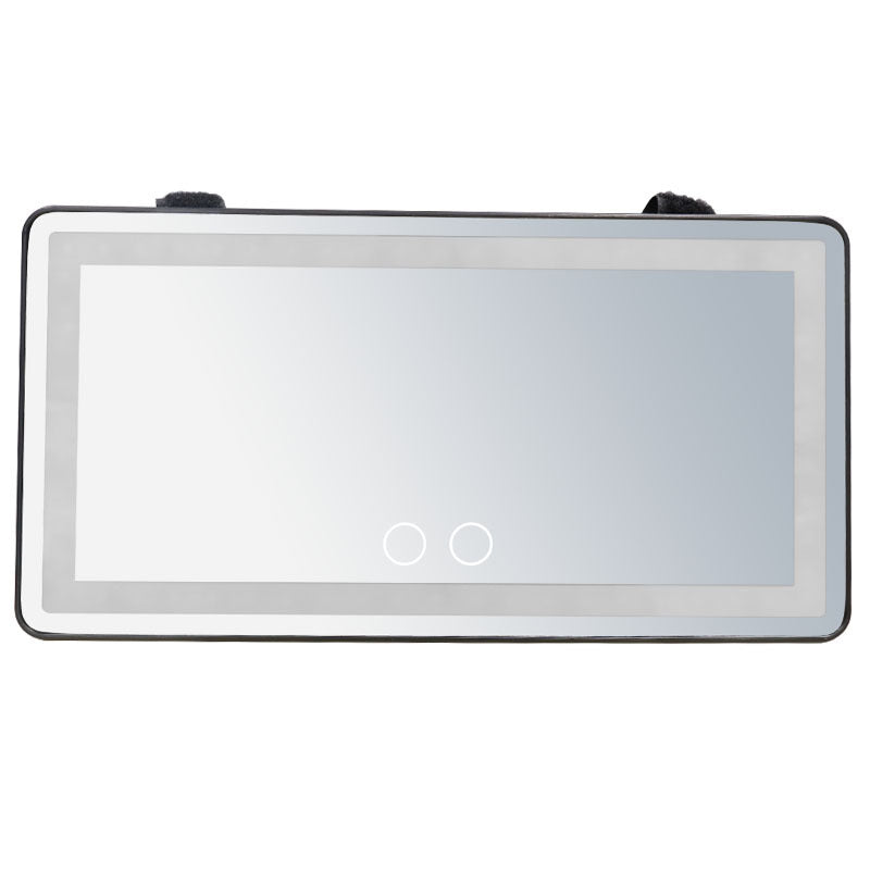 Car LED High-Definition Makeup Mirror – Tri-Color Adjustable Lighting