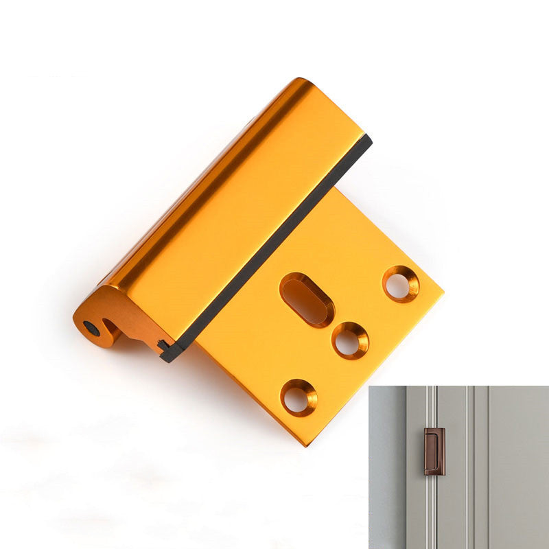 Home Security Door Hinge Lock – Aluminum Alloy Anti-Theft Door Buckle for Enhanced Protection