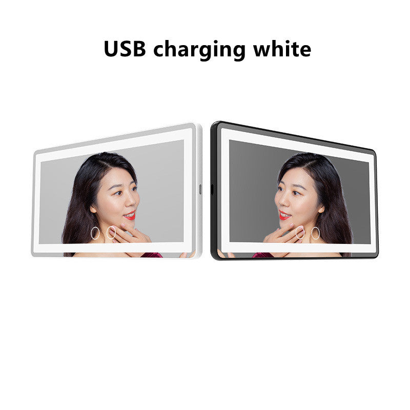 Car LED High-Definition Makeup Mirror – Tri-Color Adjustable Lighting