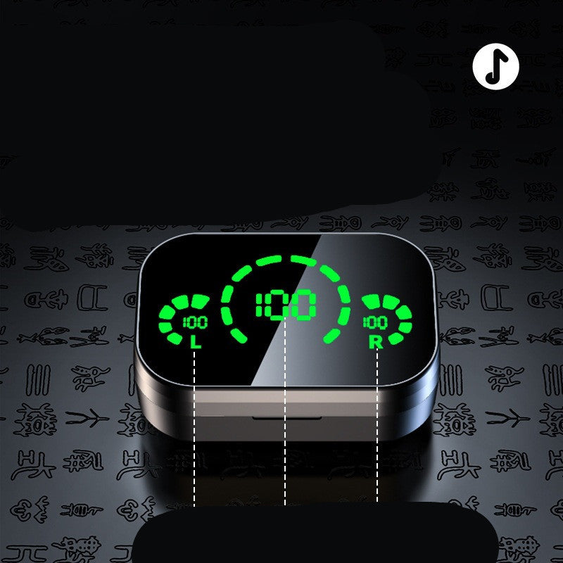YD03 TWS Wireless Earbuds with LED Display & Breathing Light