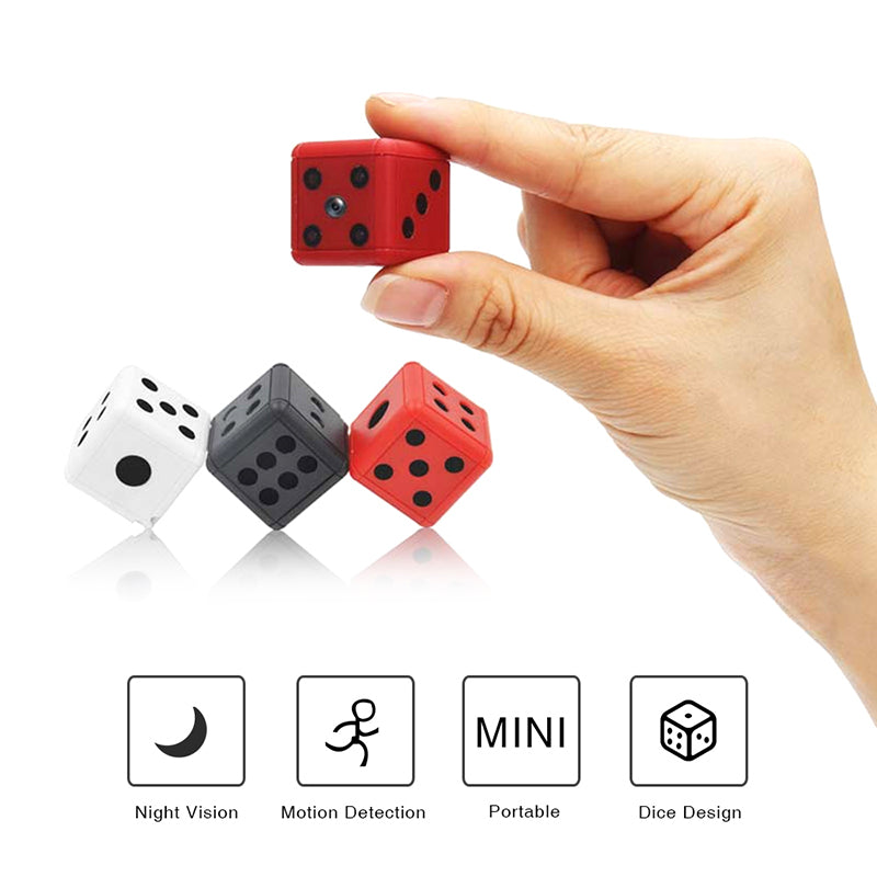 Stealth Mini Dice Camera | 1080P HD Night Vision & Motion Detection