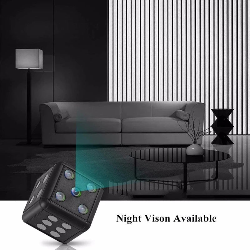 Stealth Mini Dice Camera | 1080P HD Night Vision & Motion Detection
