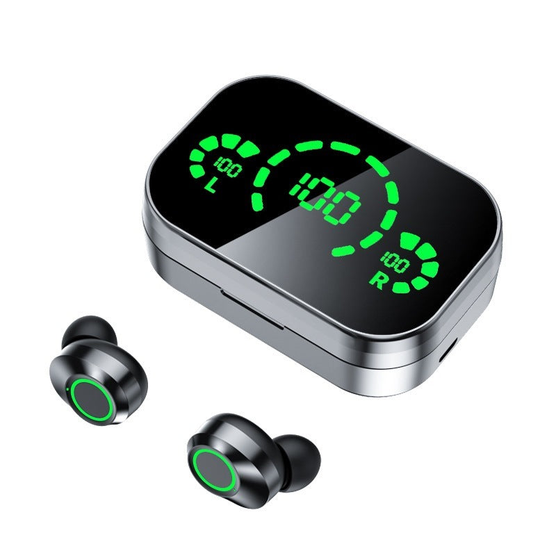 YD03 TWS Wireless Earbuds with LED Display & Breathing Light