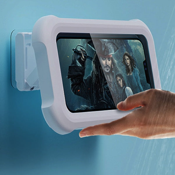 Waterproof Bathroom Mobile Phone Rack – Wall-Hung Storage Box